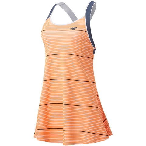 New Balance Printed Tournament Women's Tennis Dress Orange