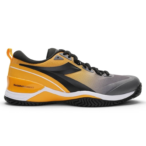 Diadora Speed Blushield 5 Men's Tennis Shoe Grey/orange