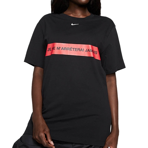 Nike I will Women's Tennis Tee Black