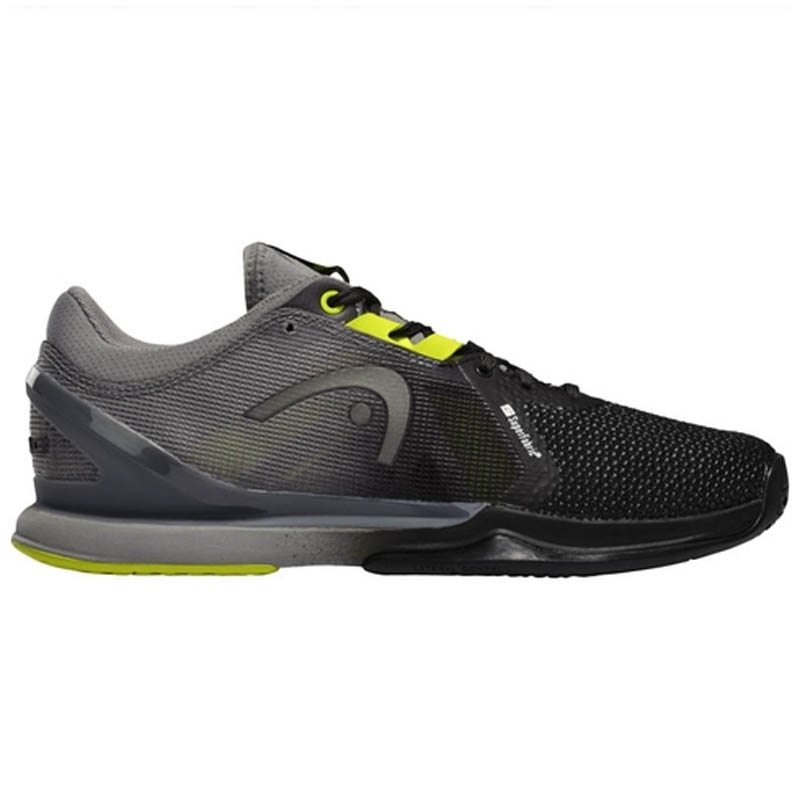 Head Sprint Pro Men's Tennis Shoe Black/yellow