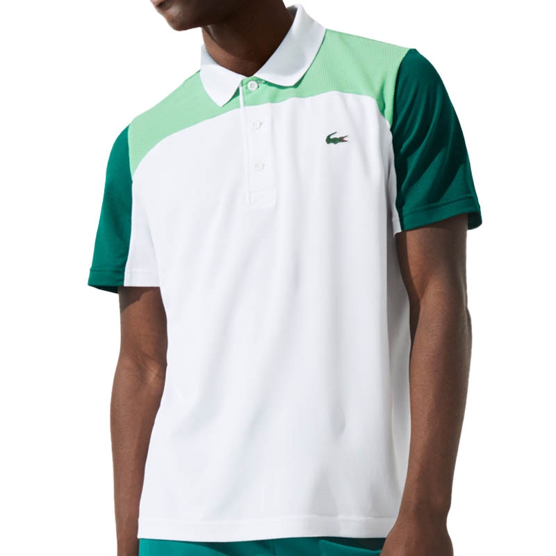 Lacoste Chemise Men's Tennis Polo Green/white