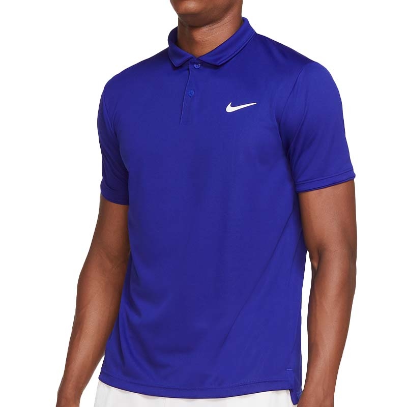Nike Court Dry Victory Men's Tennis Polo Concord/white