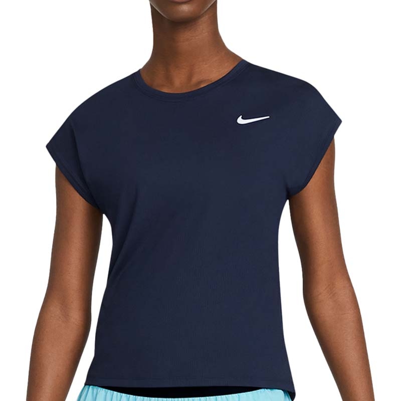 Nike Court Victory Women's Tennis Top Obsidian/white