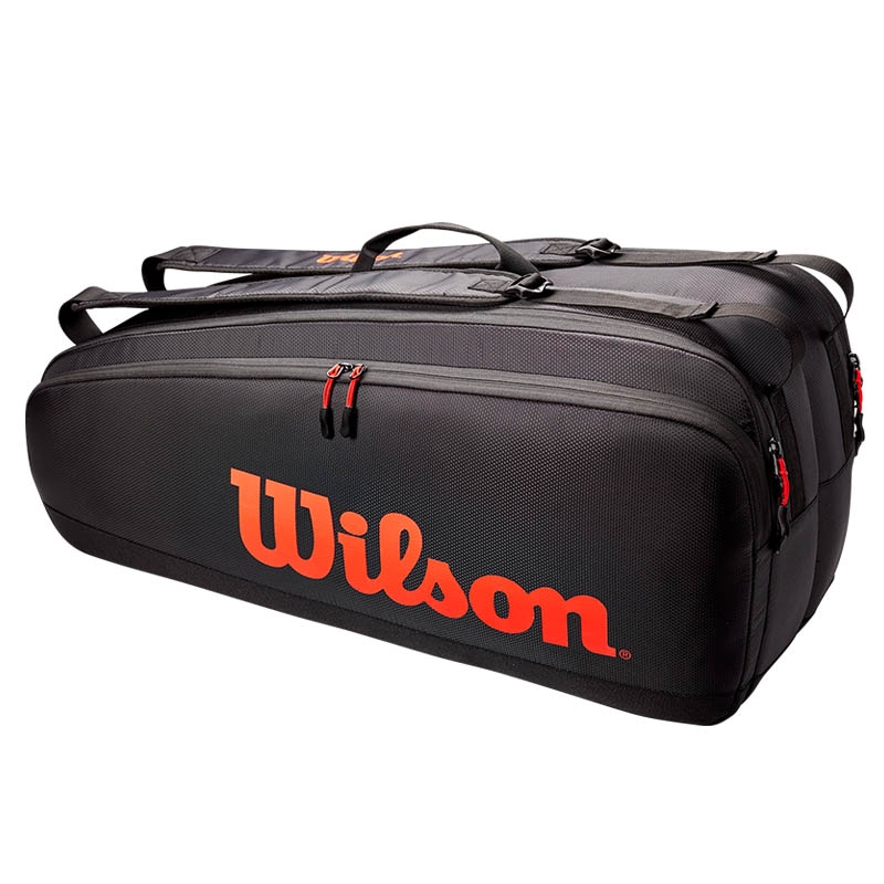 Wilson Tour 6 Pack Tennis Bag Black/red