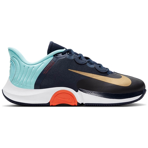 Nike Air Zoom GP Turbo Men's Tennis Shoe Obsidian/gold