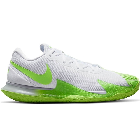 Nike Vapor Cage 4 Rafa Tennis Men's Shoe White/lime