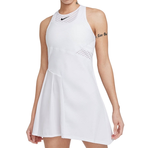 Nike Court Advantage Slam Women's Tennis Dress White
