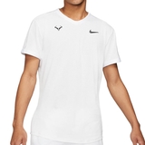 Nike Aeroreact Rafa Slam Men's Tennis Top Black/metallicsilver