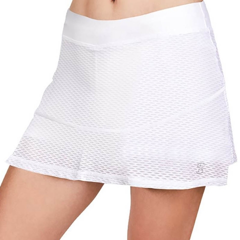 Sofibella Airflow 13 Women's Tennis Skirt White