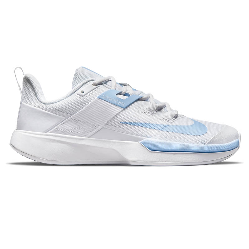 Nike Vapor Lite HC Women's Tennis Shoe White/aluminum