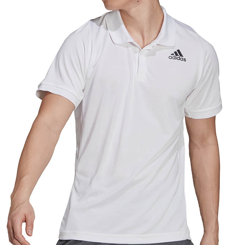 Adidas Freelift Men's Tennis Polo White