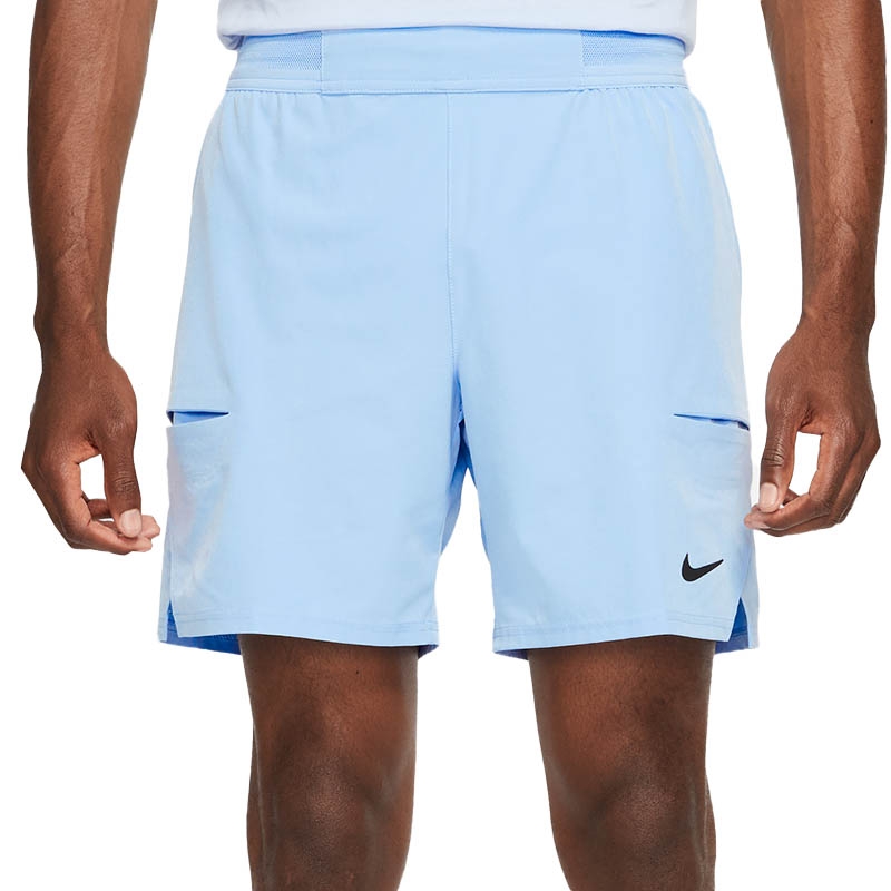Nike Court Advantage 7 Men's Tennis Short Aluminum/black