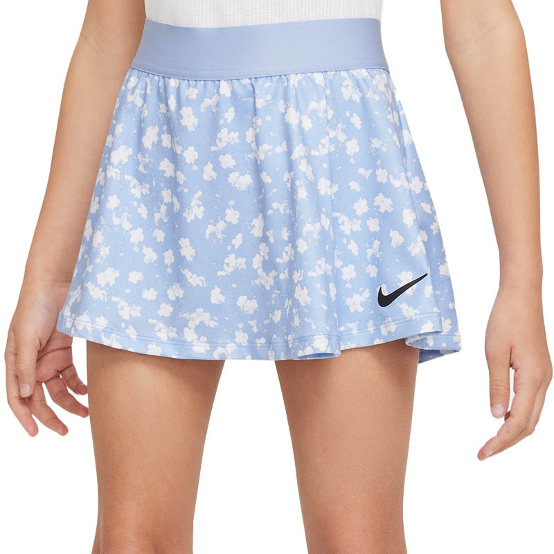Nike Victory Flouncy Girls' Tennis Skirt Aluminum