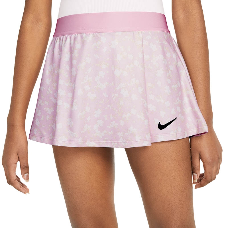 Nike Victory Flouncy Girls' Tennis Skirt Pink