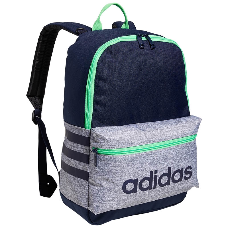 Adidas Classic 3S Youth Backpack Grey/navy/green
