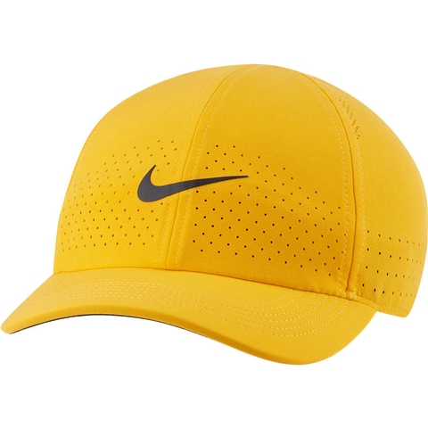 Nike Aerobill Advantage Unisex Tennis Hat Gold/black