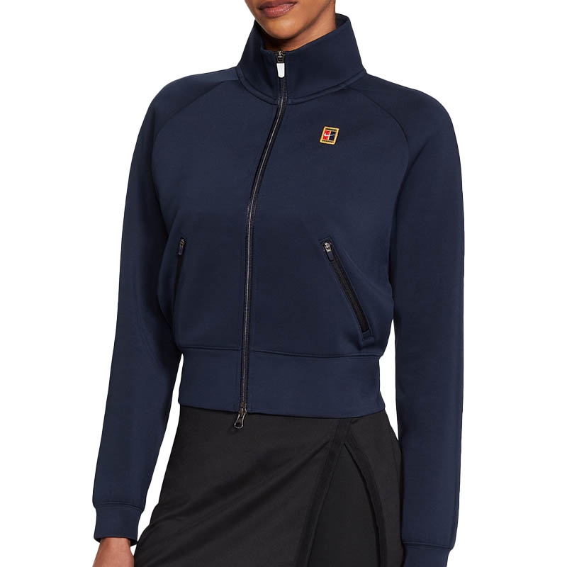 Nike Court Heritage Full Zip Women's Tennis Jacket Obsidian