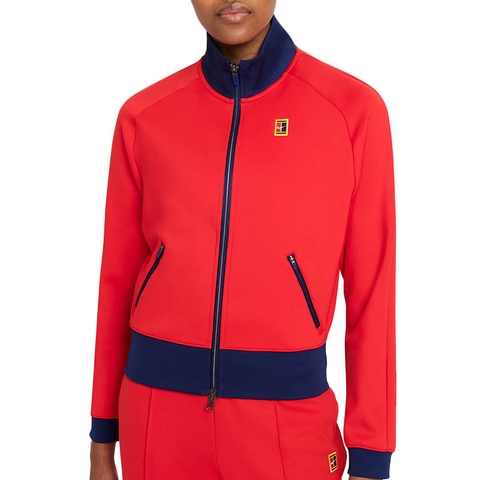 Nike Court Heritage Full Zip Women's Tennis Jacket Universityred/blue