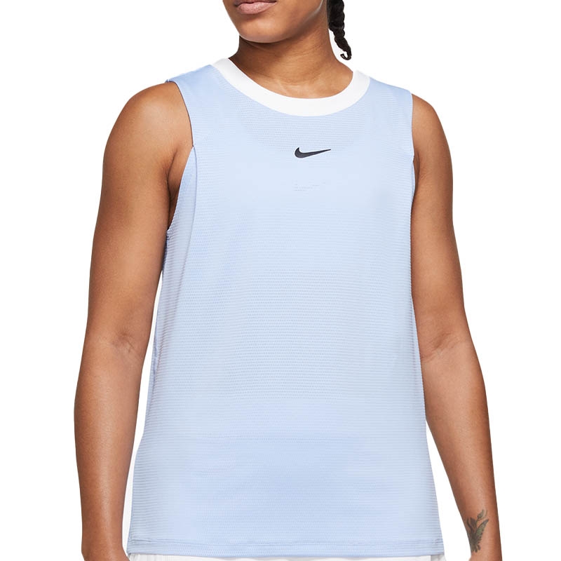 Nike Court Advantage Women's Tennis Tank Aluminum/white