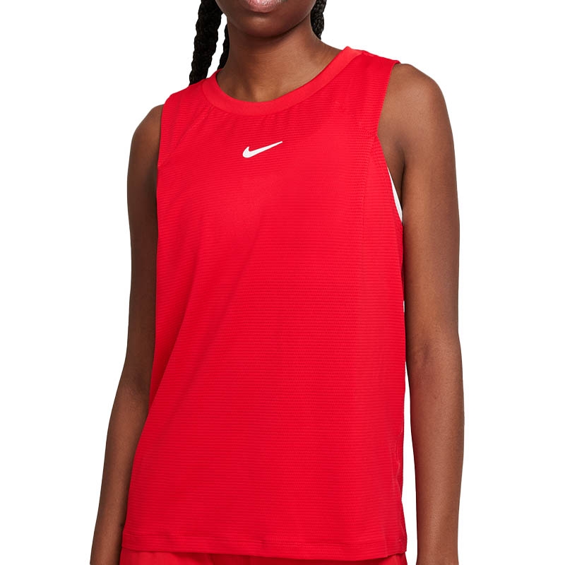 Nike Court Advantage Women's Tennis Tank Red/white