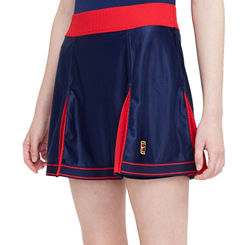 Nike Court Slam Women's Tennis Skirt Blue/red