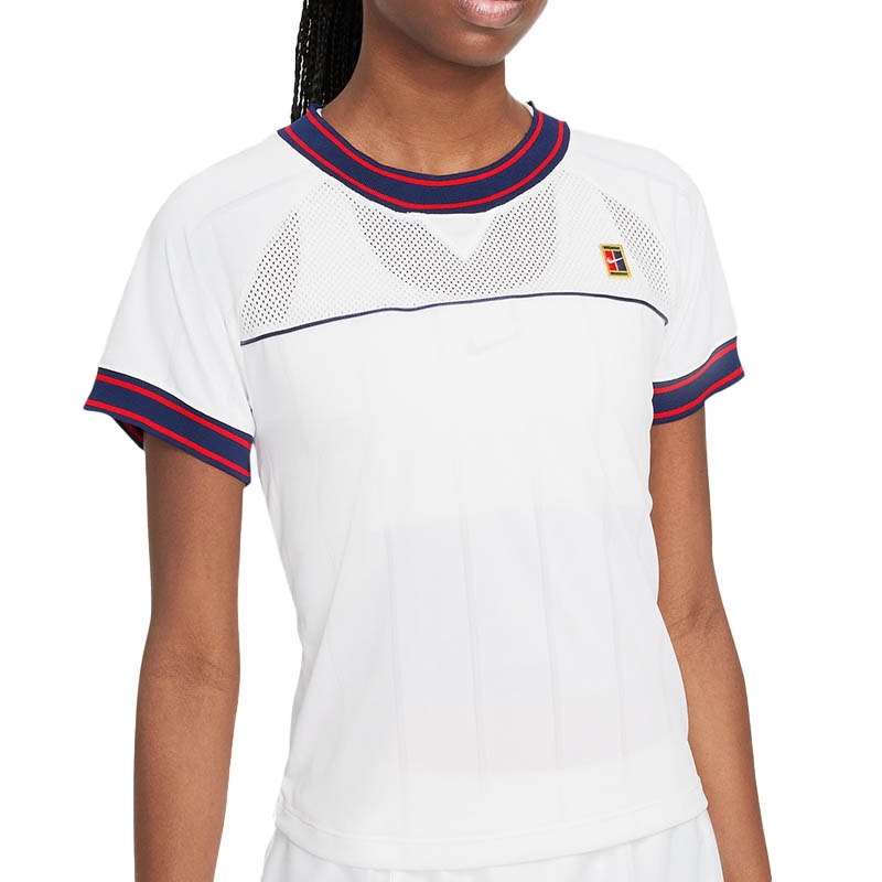 Nike Court Slam Women's Tennis Top White