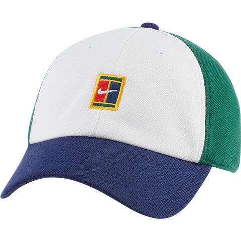 Nike H86 Court Logo Men's Tennis Hat White/blue/green