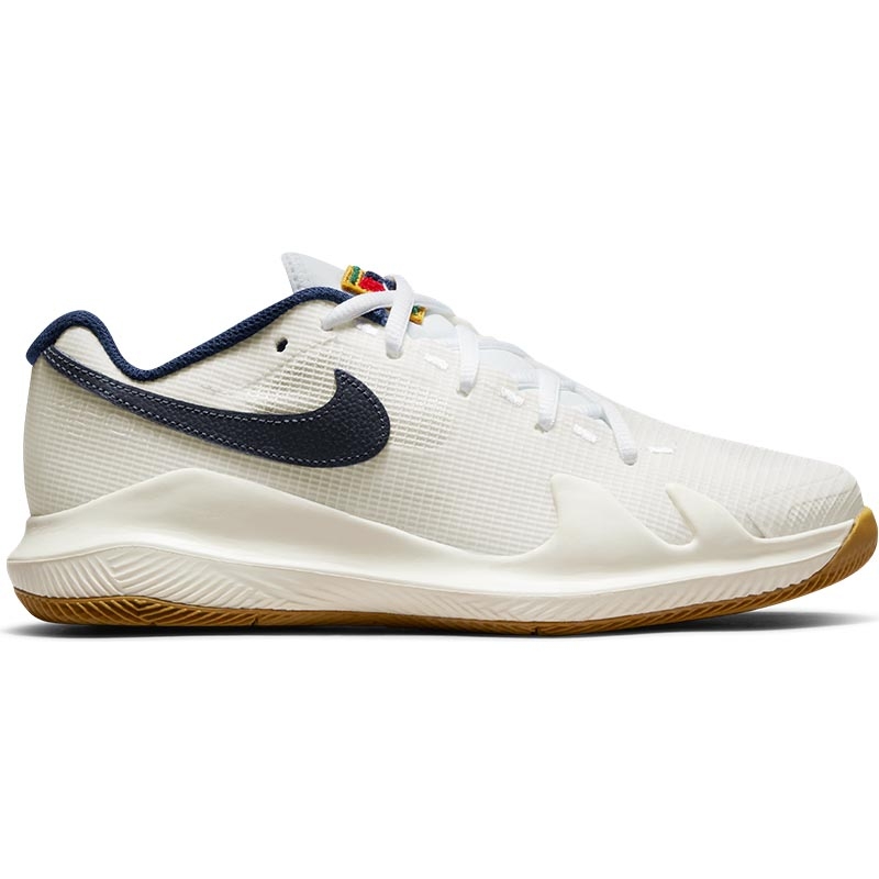 Nike Vapor Pro Junior Tennis Shoe White/blue