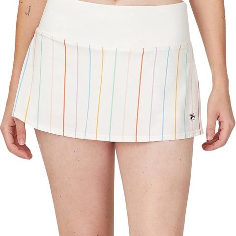 Fila Stripe Women's Tennis Skirt White