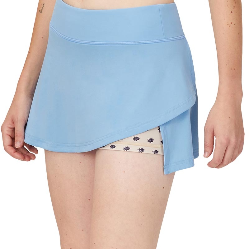 Fila Side Wrap Women's Tennis Skirt Blue/beige