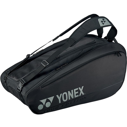 Yonex Pro Racquet 9 Pack Tennis Bag Black