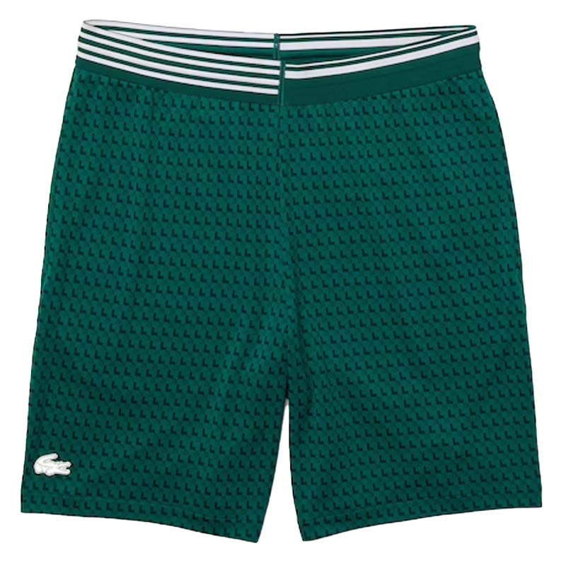 Lacoste Jacquard Men's Tennis Short Green