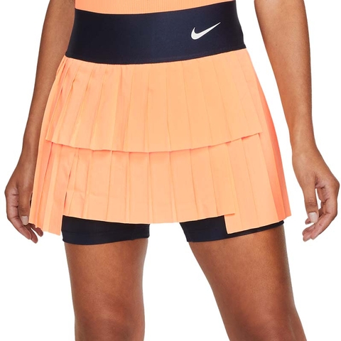 voorbeeld opslag opvolger Nike Court Advantage Women's Tennis Skirt Peachcream/obsidian