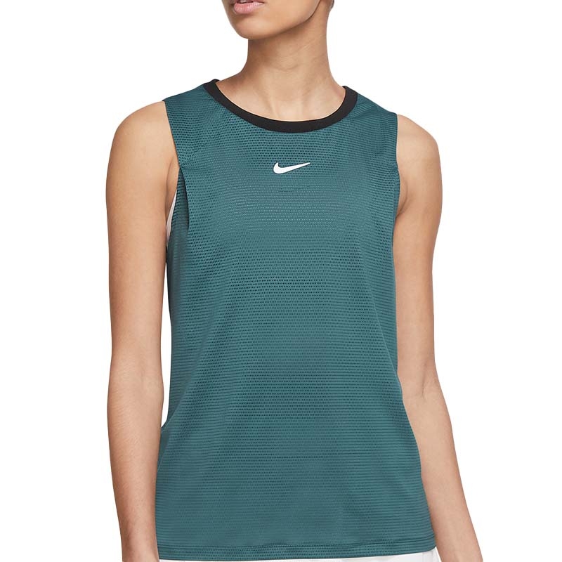 Nike Court Advantage Women's Tennis Tank Tealgreen/black