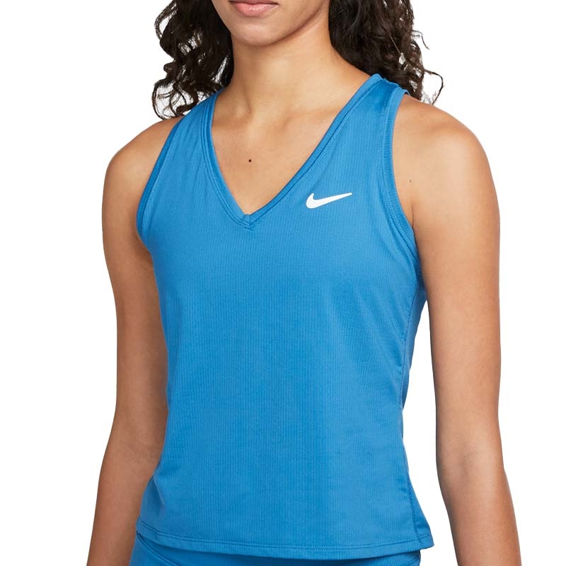 Nike Court Victory Women's Tennis Tank Blue/white