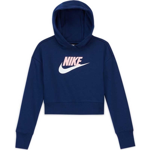 Nike Sportwear Girls' Hoodie Blue/pink