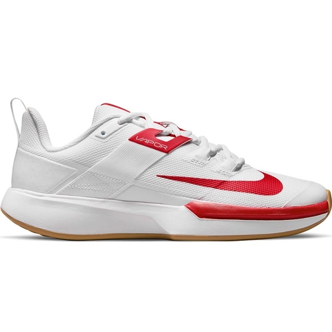 Nike Vapor Lite HC Women's Tennis Shoe White/red
