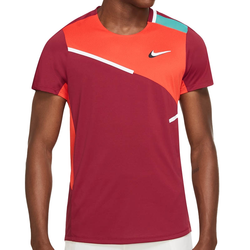 Nike Court Dry Slam Men's Tennis Top Pomegranate/red