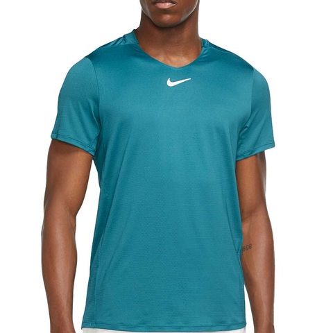 Nike Court Advantage Men's Tennis Top Brightspruce/white