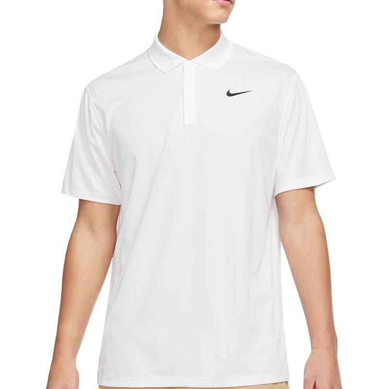 Nike Court Men's Tennis Polo White
