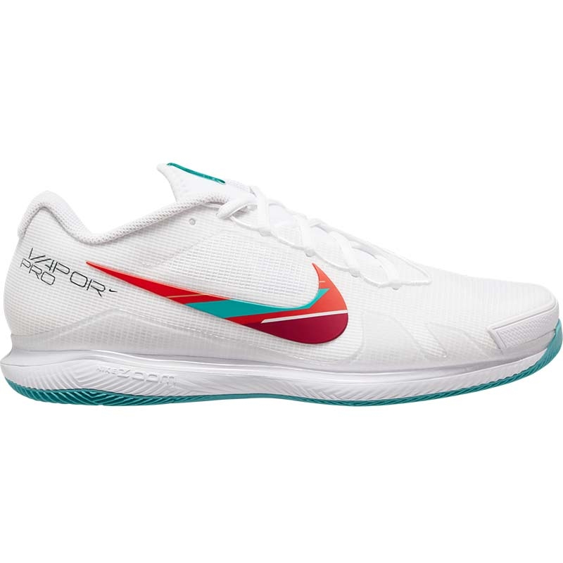 Nike Vapor Pro HC Tennis Men's Shoe White/teal/red