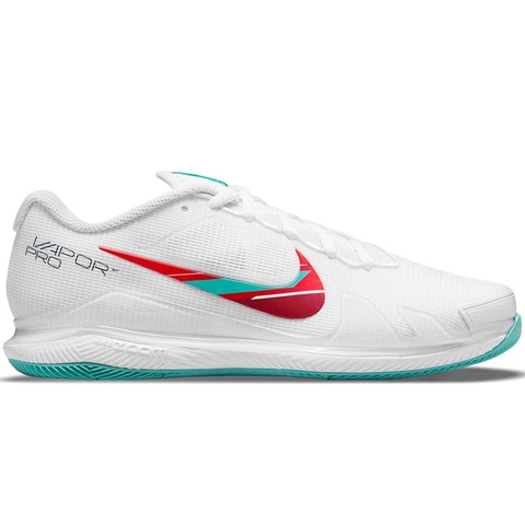 Nike Vapor Pro HC Women's Tennis Shoe White/teal/red