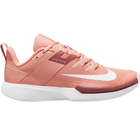 Nike Vapor Lite HC Women's Tennis Shoe Madderroot/white