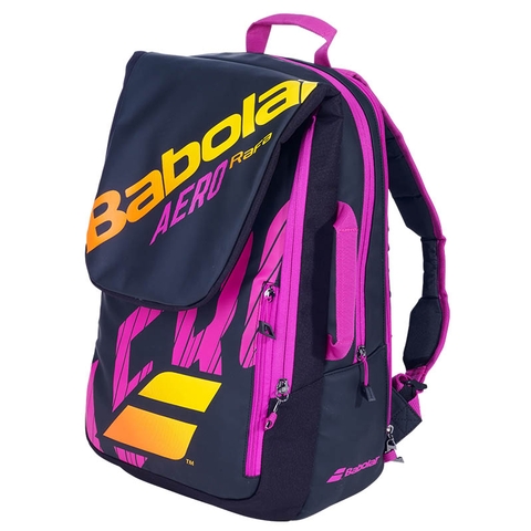 Babolat Pure Aero Rafa Backpack Tennis Bag Black/purple/orange
