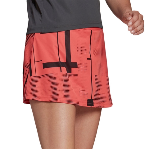 Adidas Club Graphic Women's Skirt Red/black