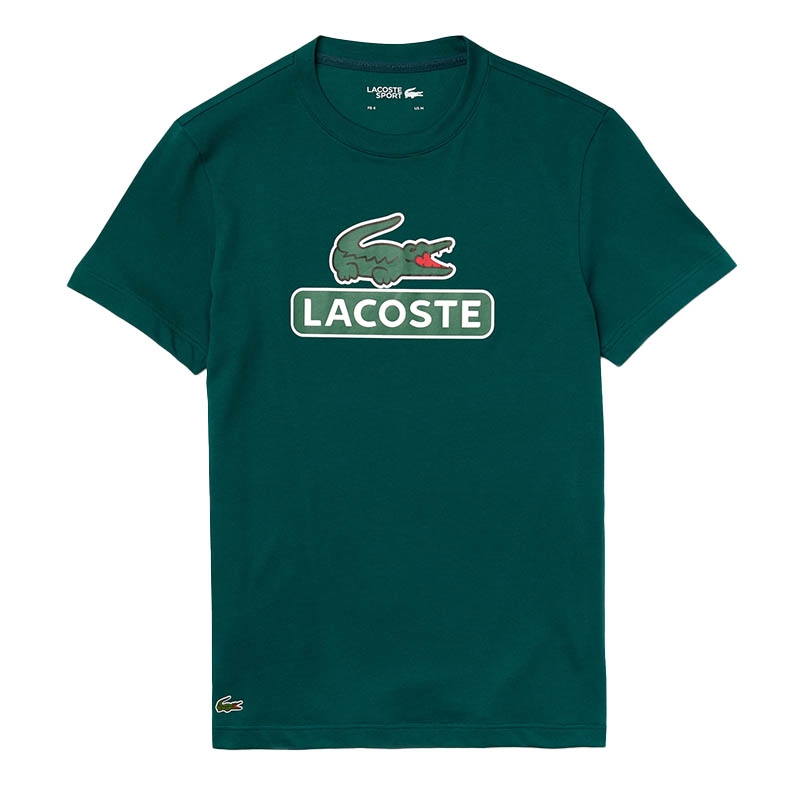 Lacoste Lacoste Logo Men's Tennis Tee Green
