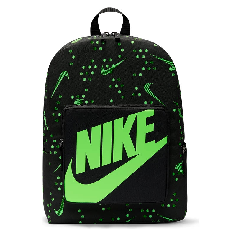 Nike Classic Graphic Kids Backpack Black/green