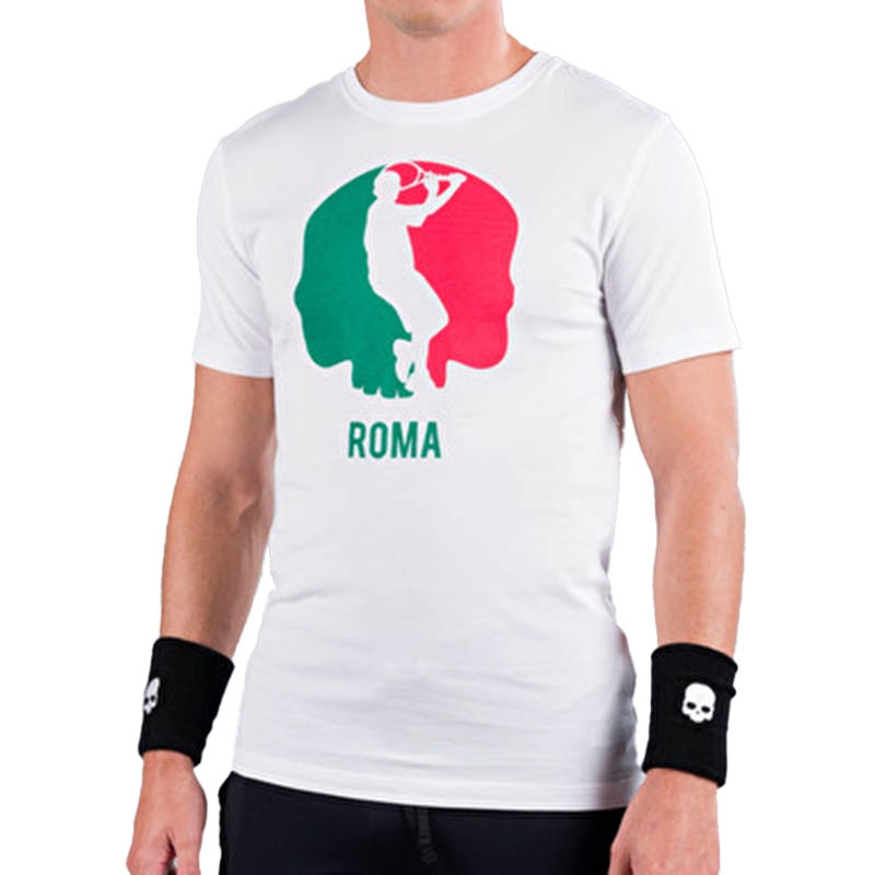 Hydrogen Roma City Men's Tennis Tee White