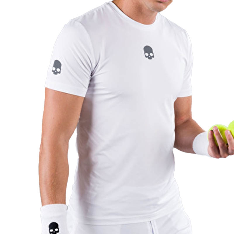 Hydrogen Basic Tech Men's Tennis Tee White