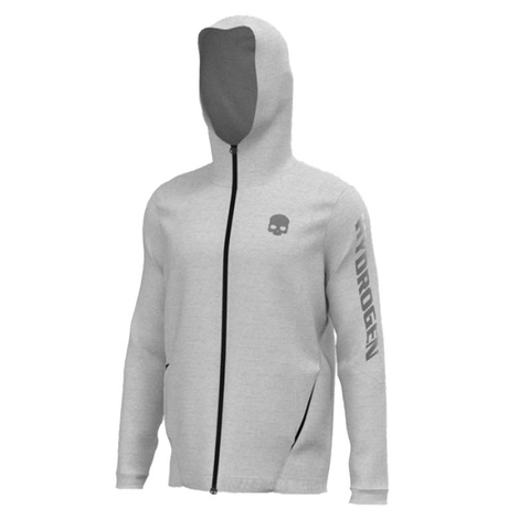 Hydrogen Tech Full Zip Men's Tennis Sweatshirt Grey